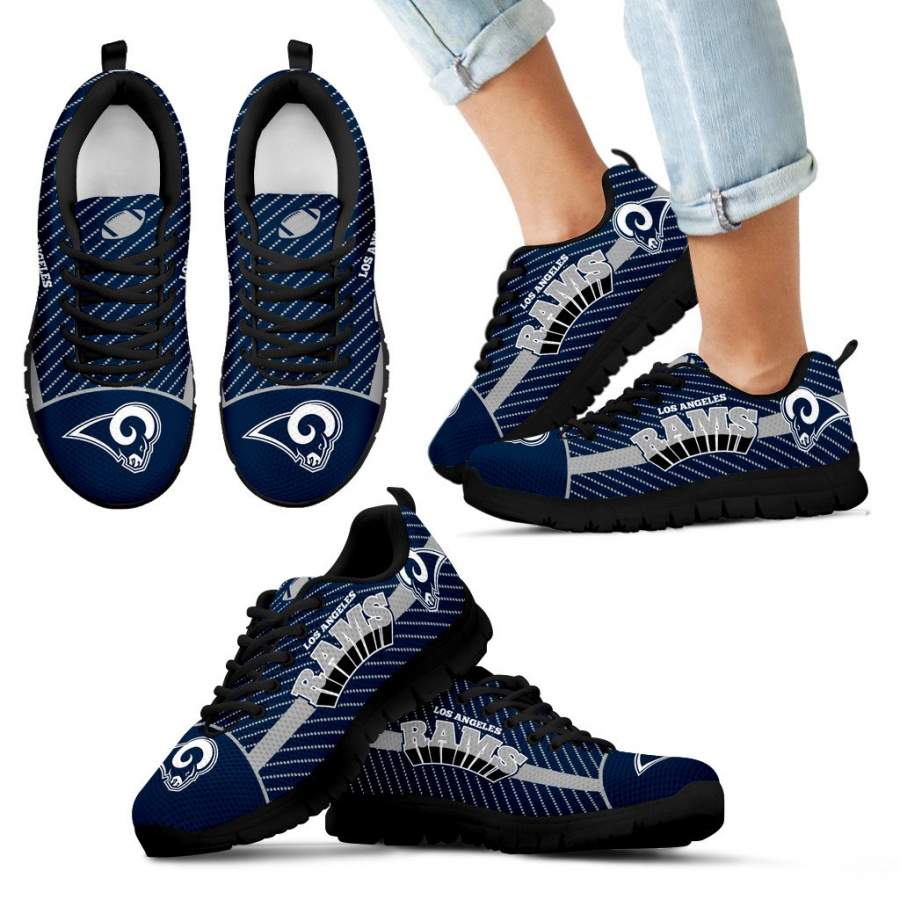 Lovely Stylish Fabulous Little Dots Los Angeles Rams Sneakers