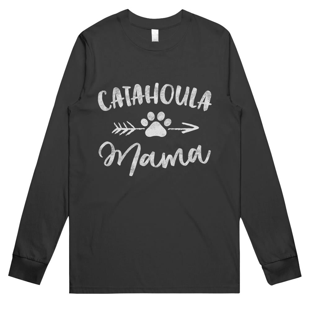 Catahoula Mama Catahoula Leopard Lover Gifts Dog Mom Mother Long Sleeve T Shirts