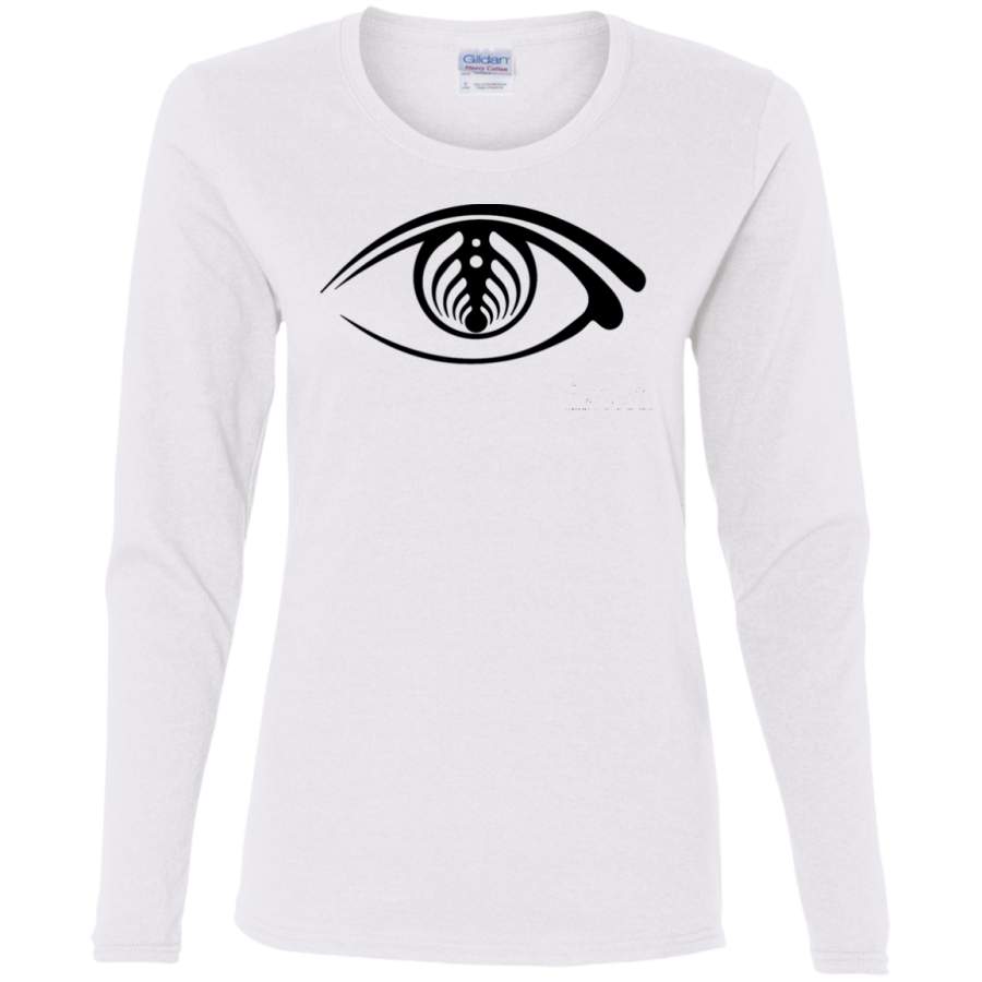 AGR Bassnectar Eye Ladies’ Cotton LS T-Shirt