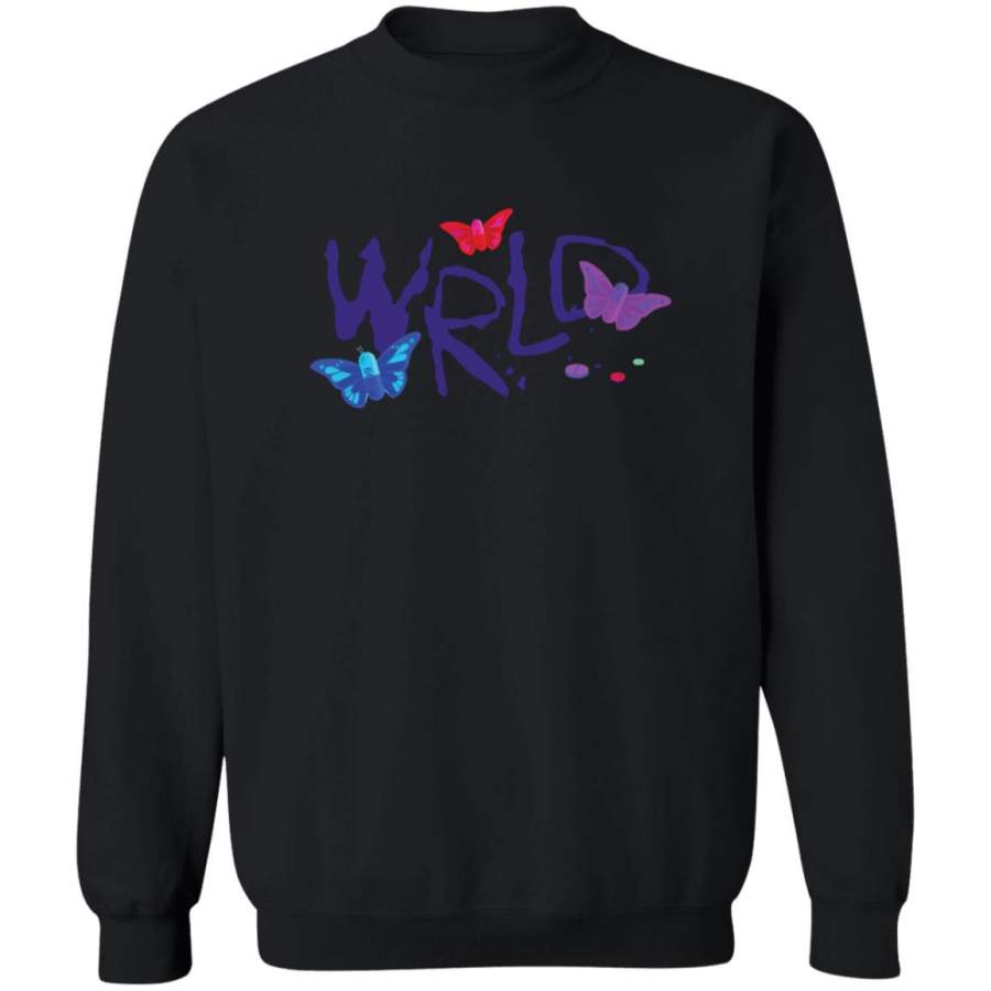 Juice wrld merch druggerfly hoodie  white black Intice Store