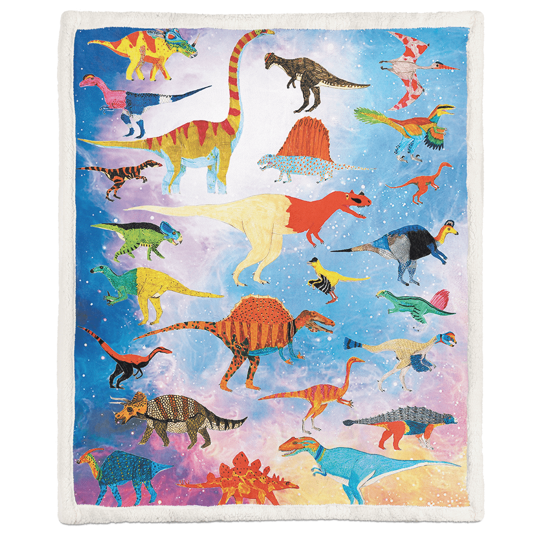 Casespring Dinosaurs Custom Soft Blanket