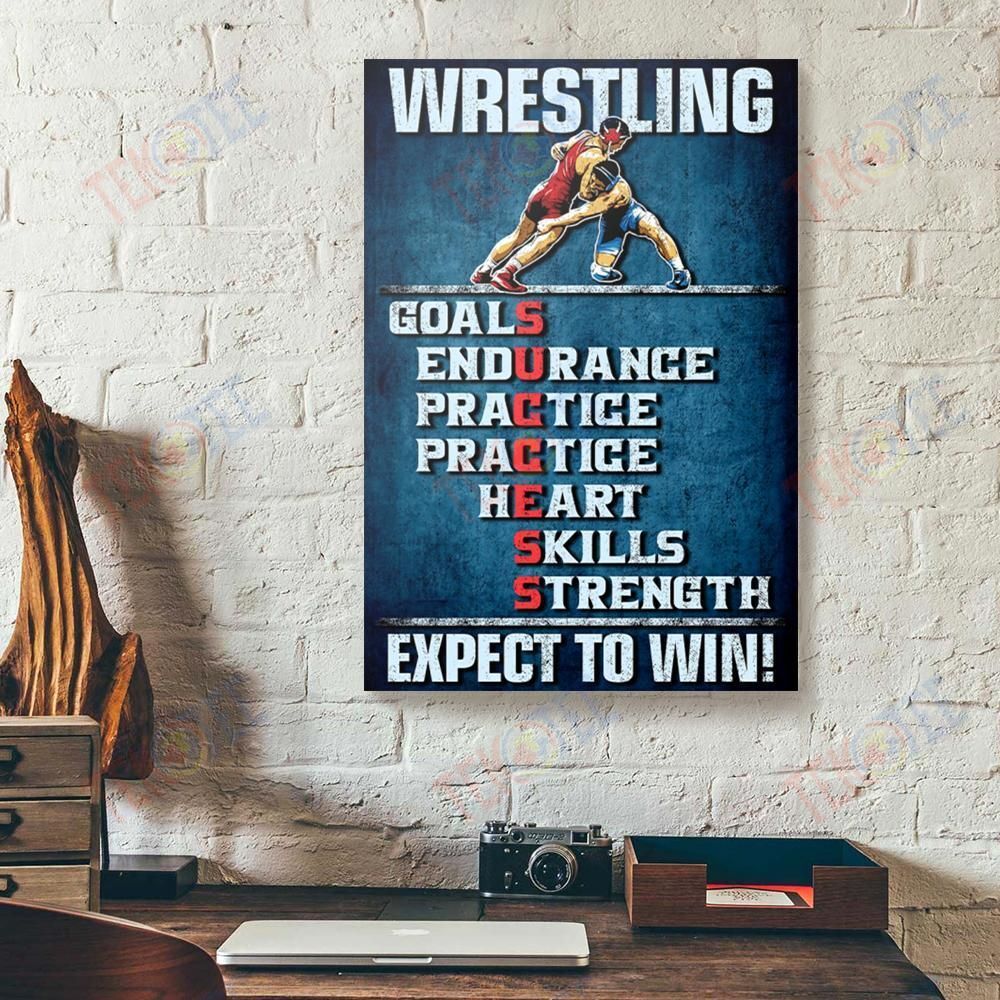 Best Canvas Prints Wrestling Expect To Win Vertical Canvas Wall Art Alluring Canvas Home Decoration