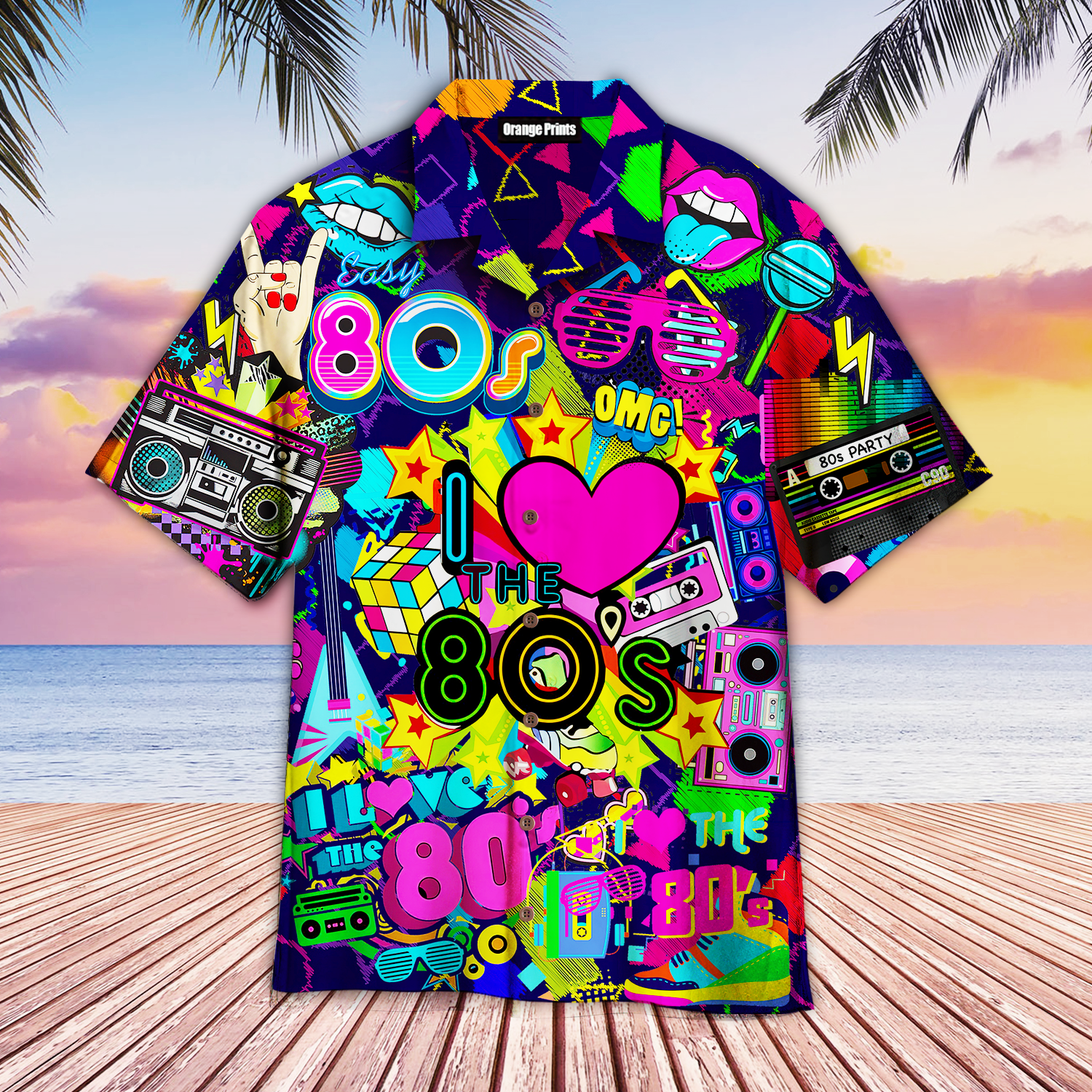 I Love The Music Party Hawaii Shirt For Men Women Ha102515