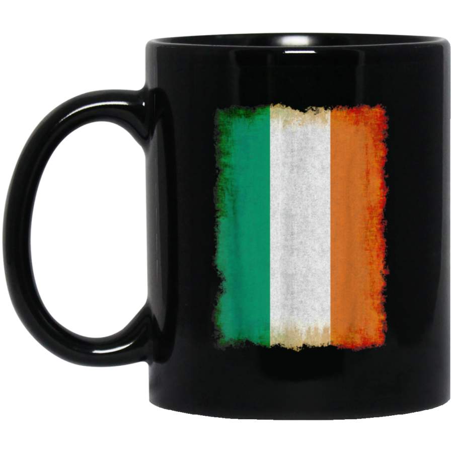 Irish Flag Design Vintage Distressed Ireland Roots Mug