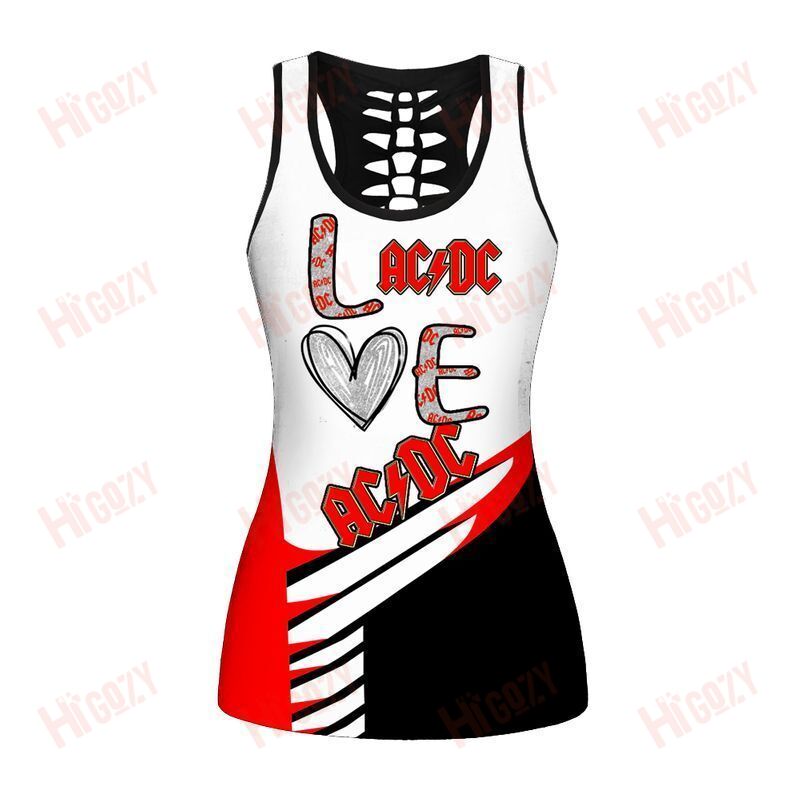 Ac/Dc Combo Tank Top + Leggings 3D – V767