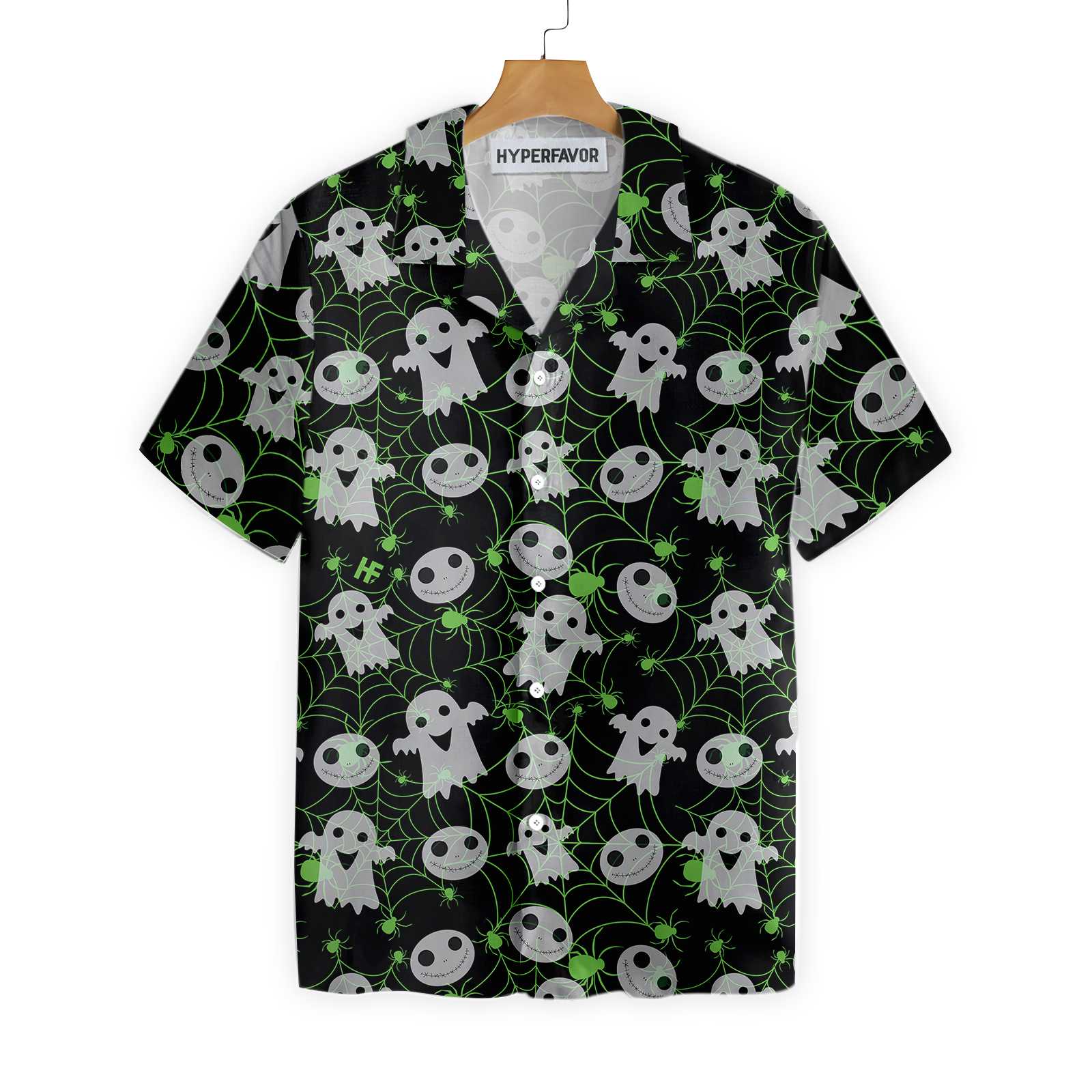 Halloween Spider Web Shirt For Men Hawaii Ha79179