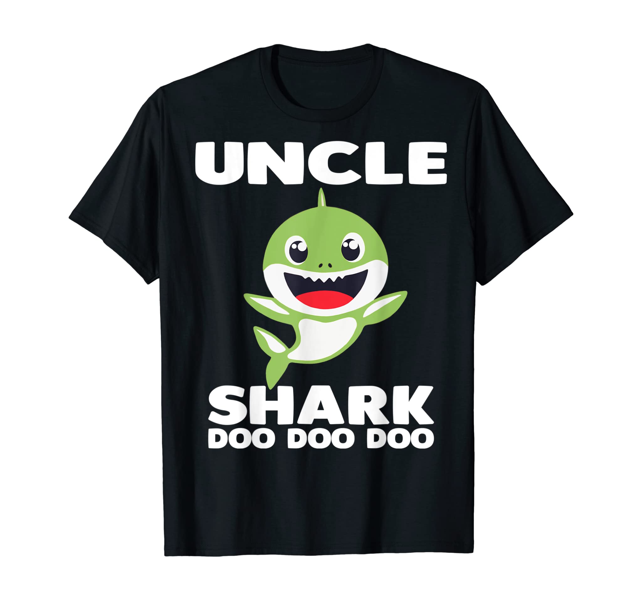 Uncle Shark Doo Doo Mommy Auntie Daddy Baby Tee