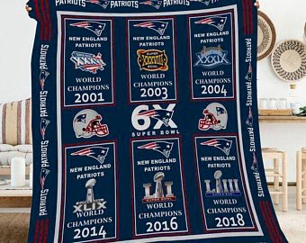 New England Patriots 3 D Premium Quilt Gift Idea For Fan