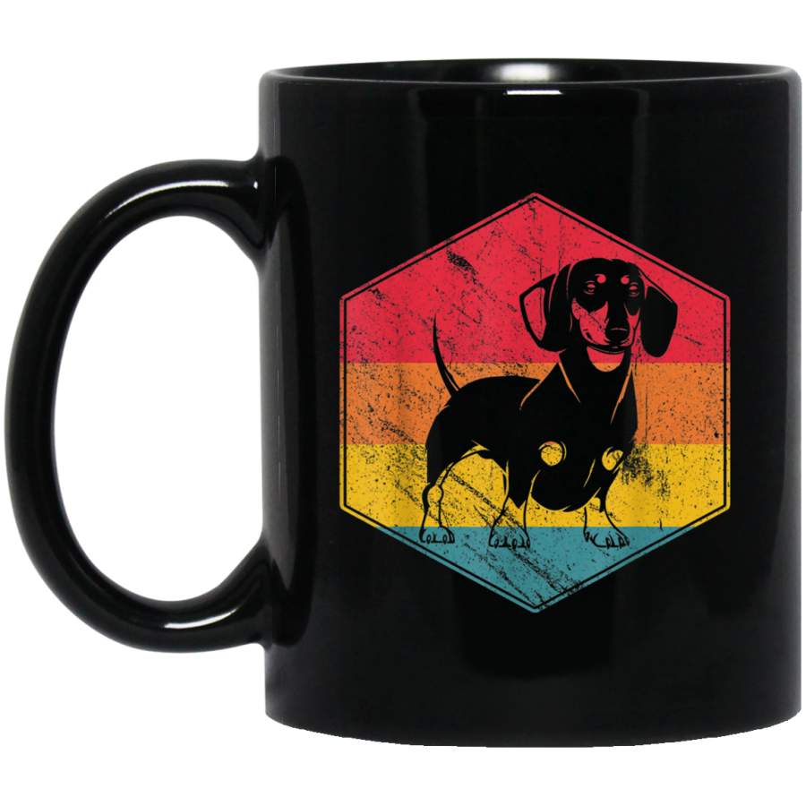 Vintage Dachshund Dog Mug Birthday Gifts Dog Lover