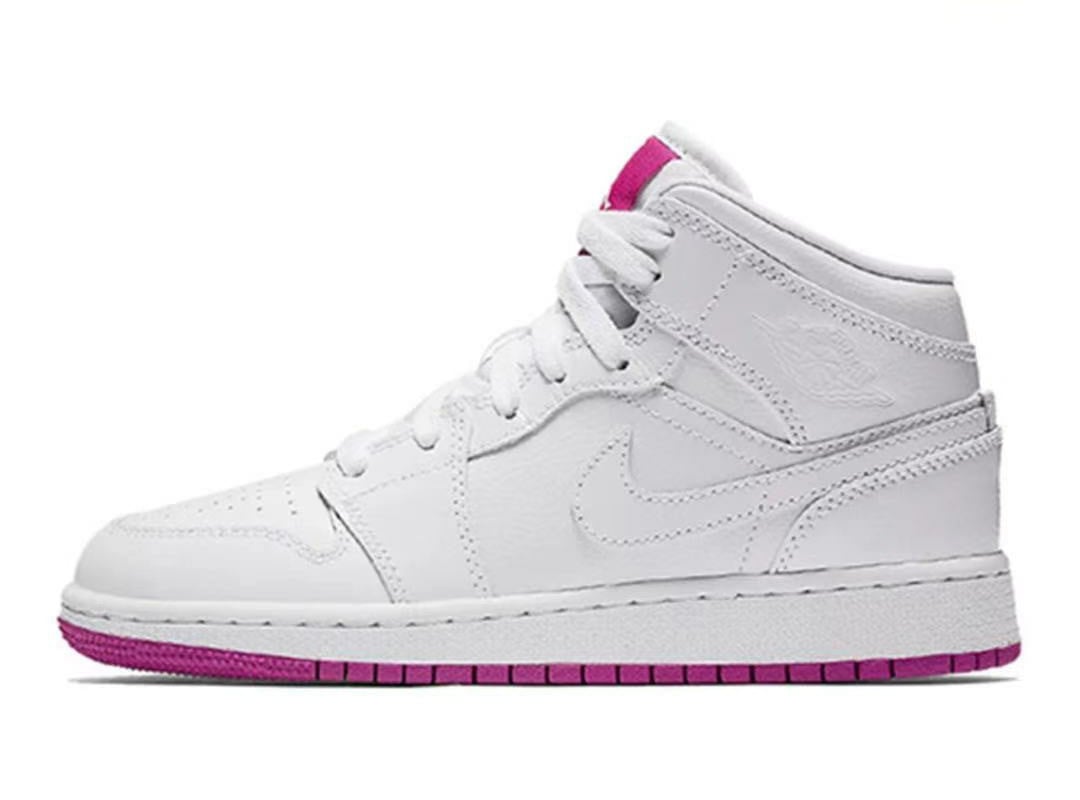 Nike JD 1 Mid GS ‘Fuchsia’ Women Shoes Sneakers SNK981222296