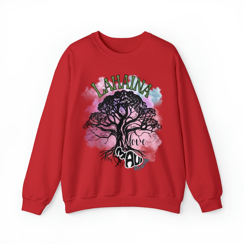 Maui Strong Lahaina Support Shirt, Lahaina Wildfire Sweatshirt, Aloha Lahaina, Stand With Maui Shirt, Lahaina 150 Years Banyan Tree Sws2005