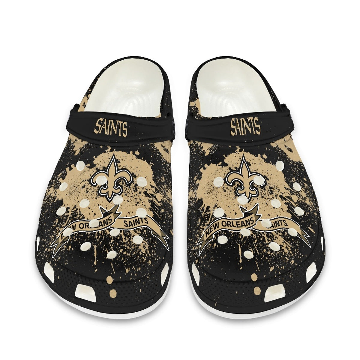 New Orleans Saints Crocs Clogs Limited Edition