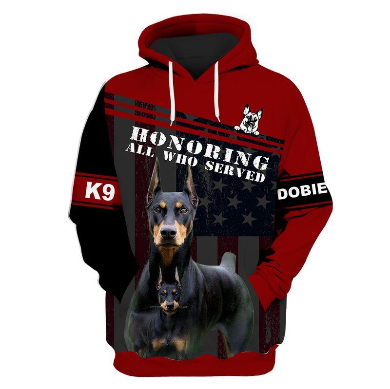 Presents 3D Print Doberman Pinscher  Adult Unisex
