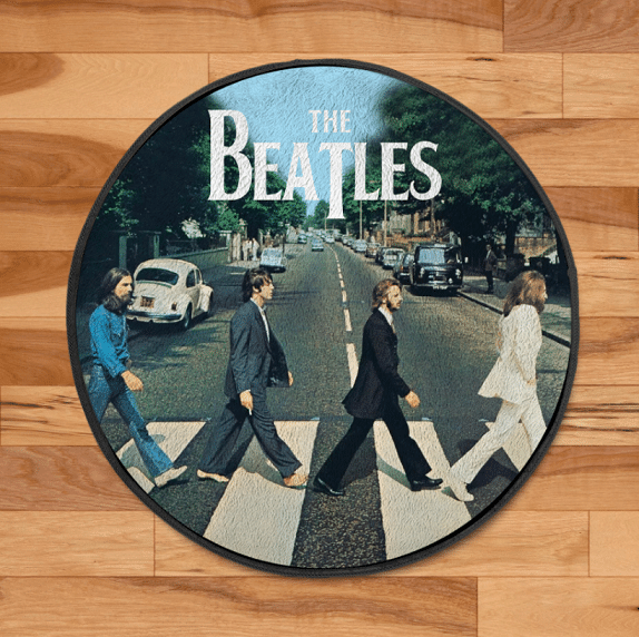 LIMITED EDITION – THE B.E.A.T.L.E.S ROUND RUG 6128A