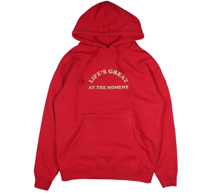 Life’S Great Hoodie Red