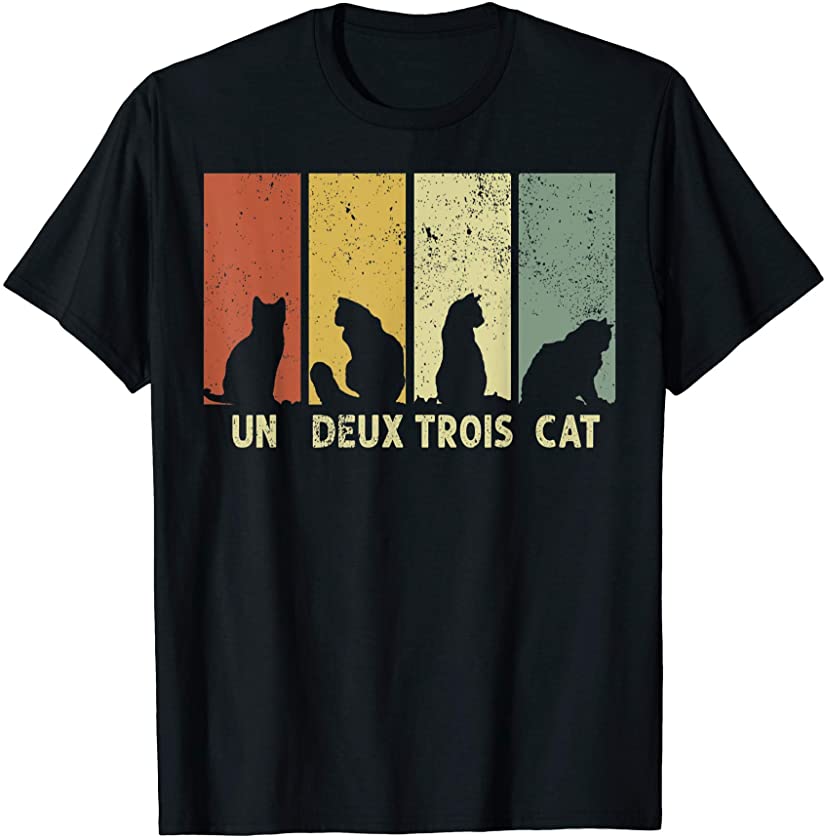 Deux Trois Cat – Kitten Kitty Lover Adorable Present T-Shirt