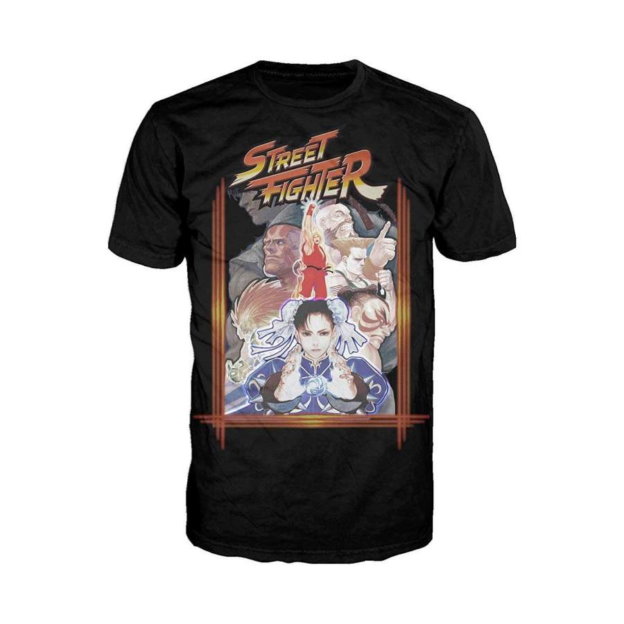 Street Fighter Poster Cover Frame Men’s T-Shirt