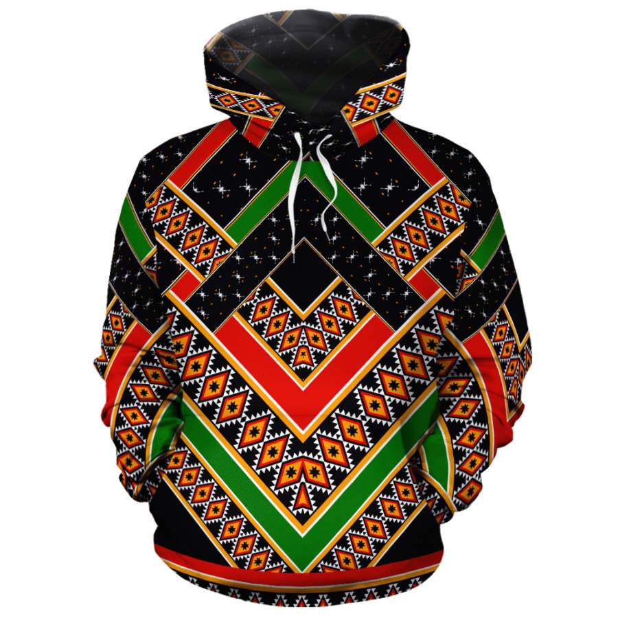 Africa Pattern All-over Hoodie 5