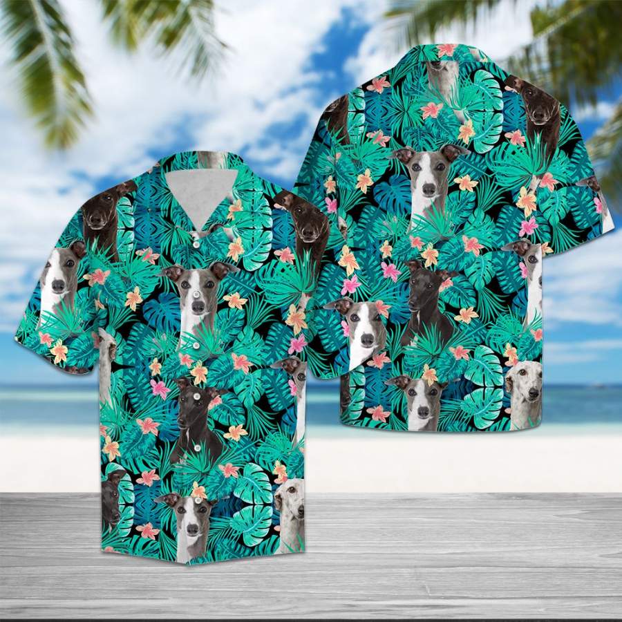 Greyhound Tropical Hawaiian Shirt Ha20945