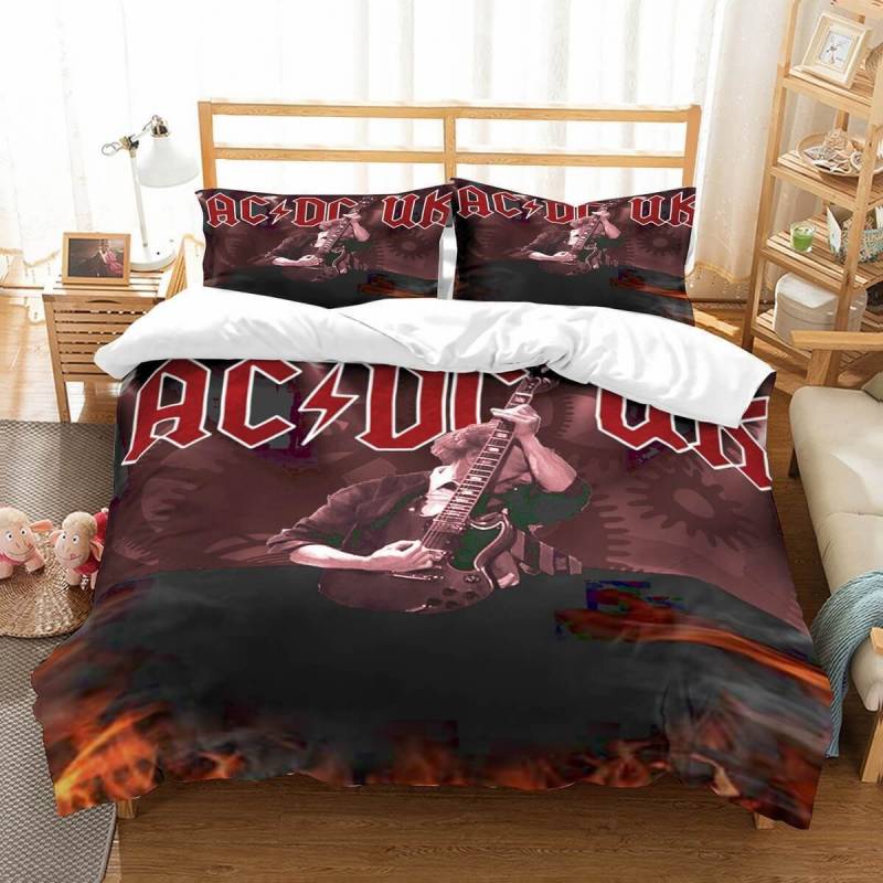 3D Customize ACDC Et Bedroomet Bed 3D Customize Bedding Set Duvet Cover SetBedroom Set Bedlinen