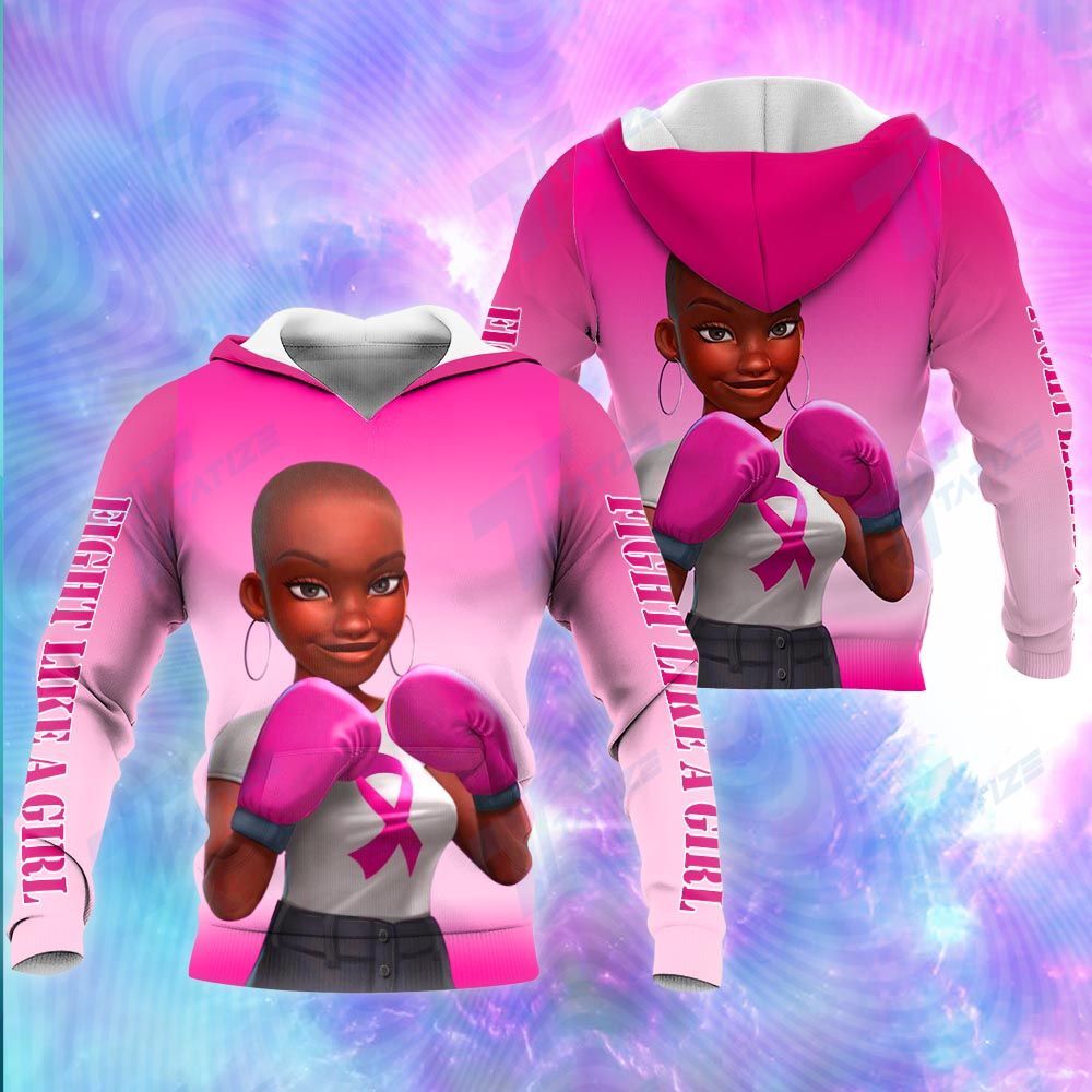 Breast cancer strong Black girl Leggings Combo