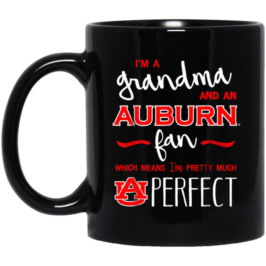 Auburn Tigers Perfect Grandma Mug 11 oz 15 oz Black Mug