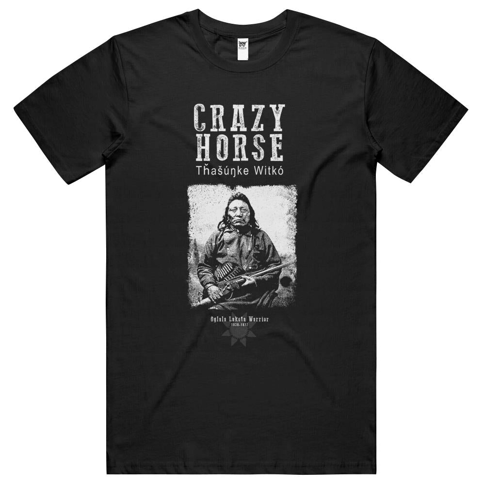 Crazy Horse Lakota Chief Warrior Sioux American Indian T Shirts