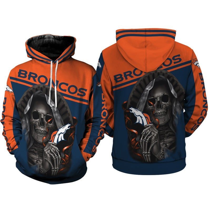 Denver Broncos 43 Gift For Fan 3D T Shirt Sweater Zip Hoodie Bomber Jacket