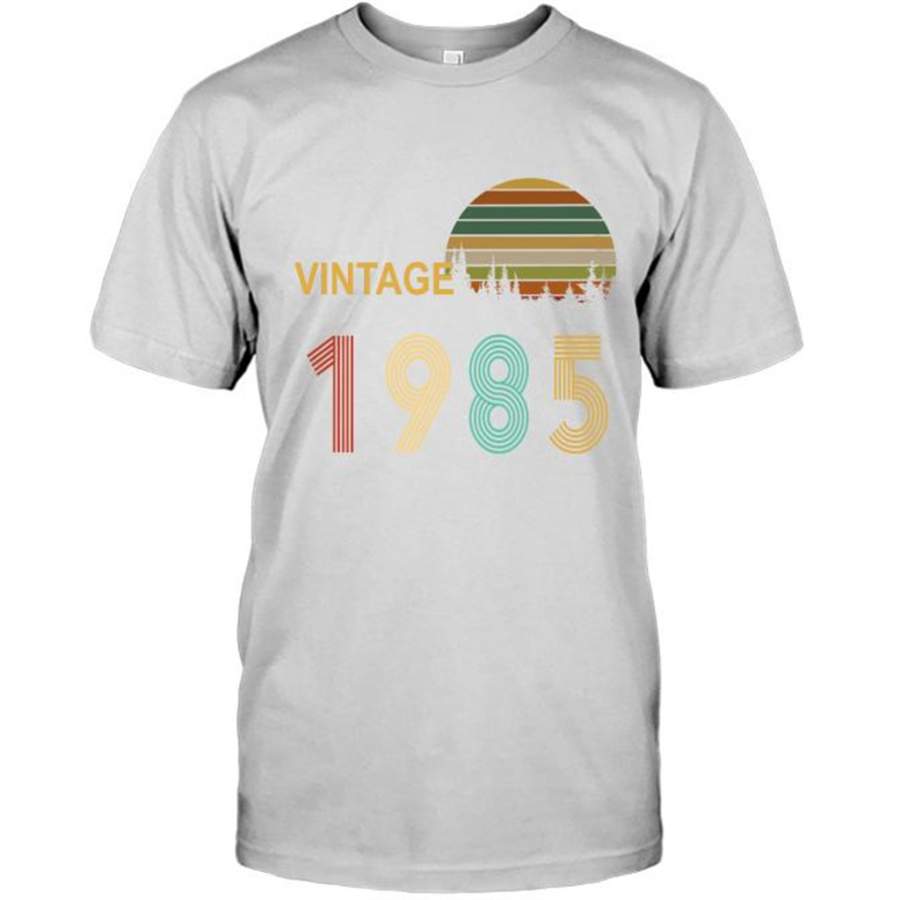 Vintage 1985, Birthday Gift, Retro Classic – Gildan Short Sleeve Shirt