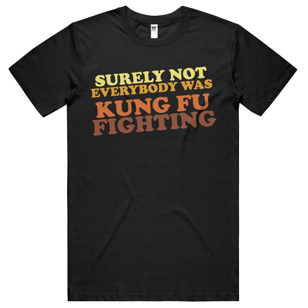 Surely Not Everybody Was Kung Fu Fighting (1) T Shirts