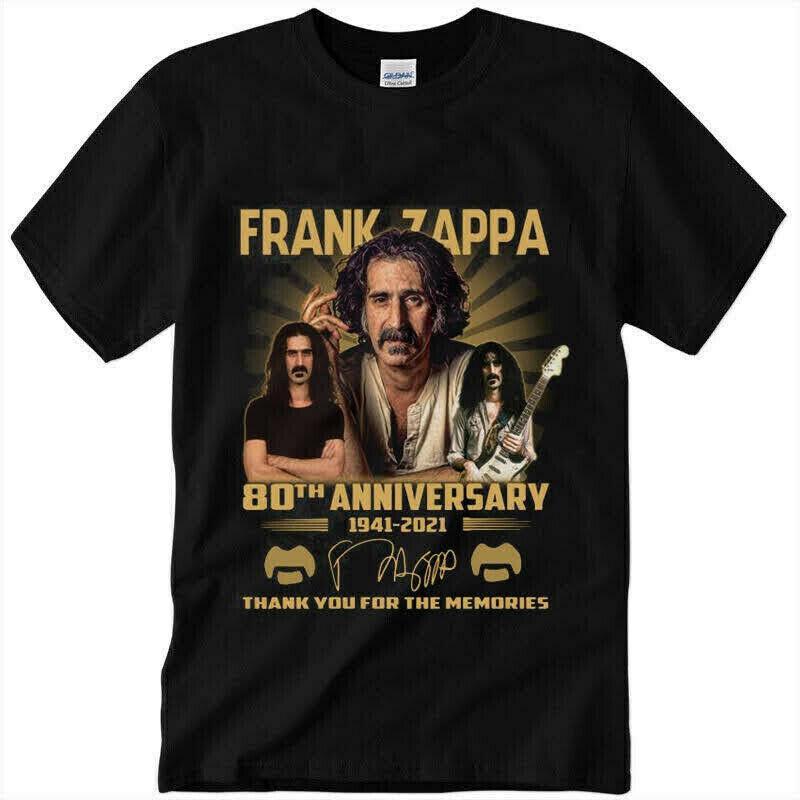 Frank Zappa 80th Anniversary 1941-2022 Thank You for The Memorie Signature Shirt