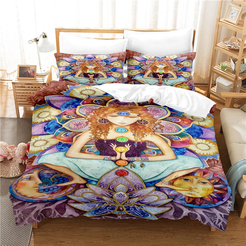 Beautiful Elephant Design Bedding Duvet Cover Set 3D Bedding Digital Printing Bed Linen Queen Size Bedding Set Fashion Design