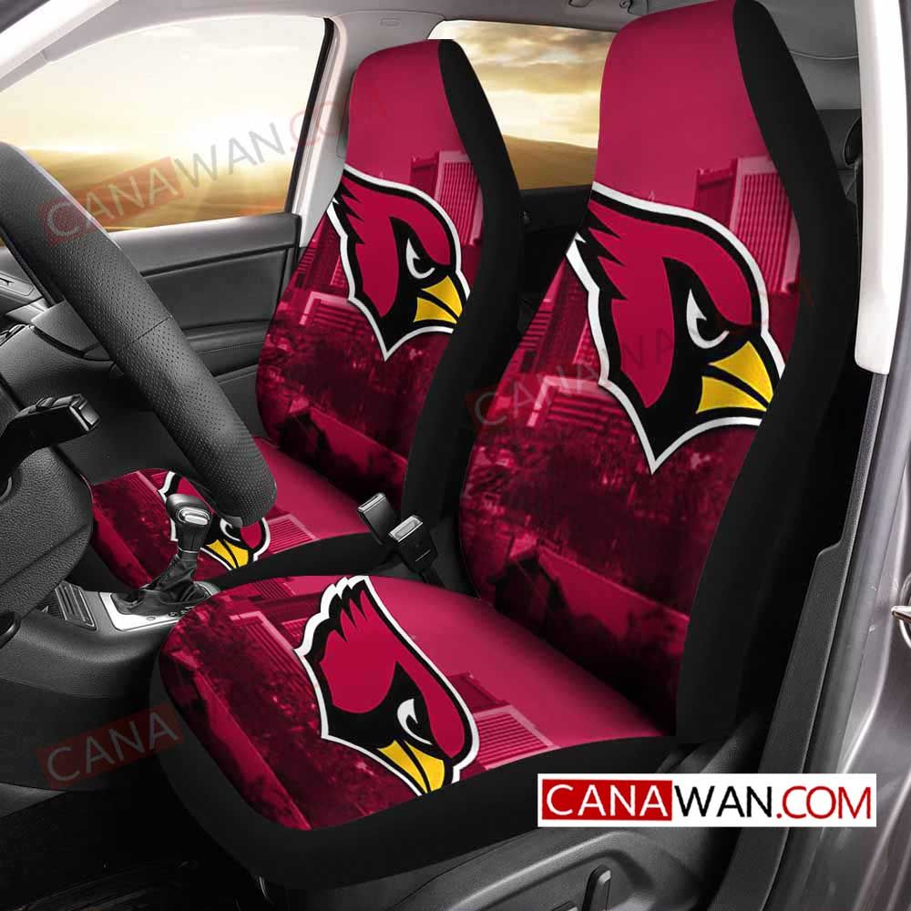 Arizona Cardinals Style161 3D Customized Personalized Car Seat Cover