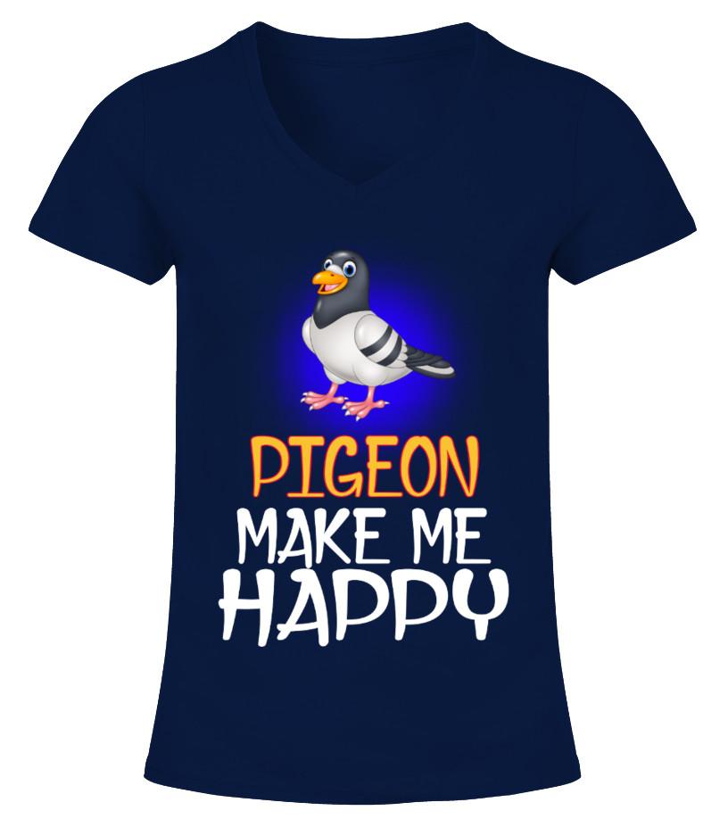 Pigeon Animals Lover T Shirts C-Qwgob