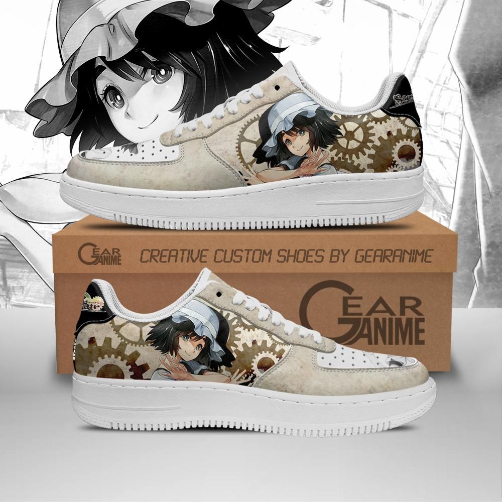 Mayuri Shiina Steins Gate Air Force Shoes Sneakers Custom Anime