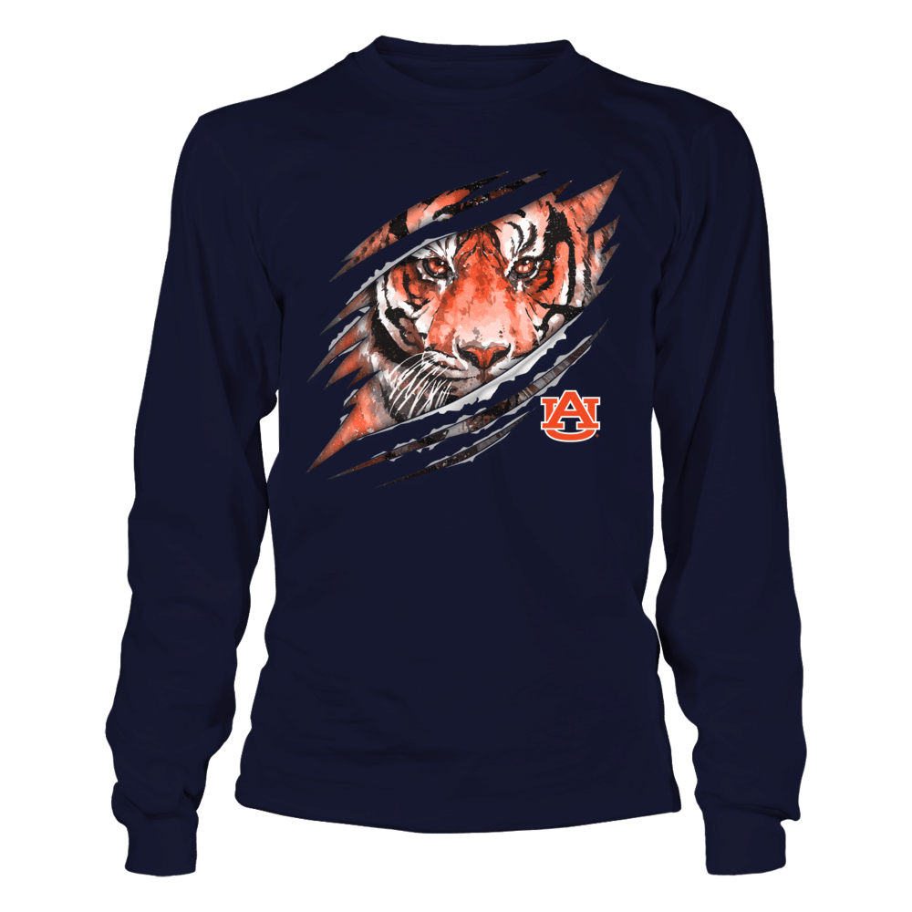 Auburn Tigers Scratch Tiger Inside Shirt