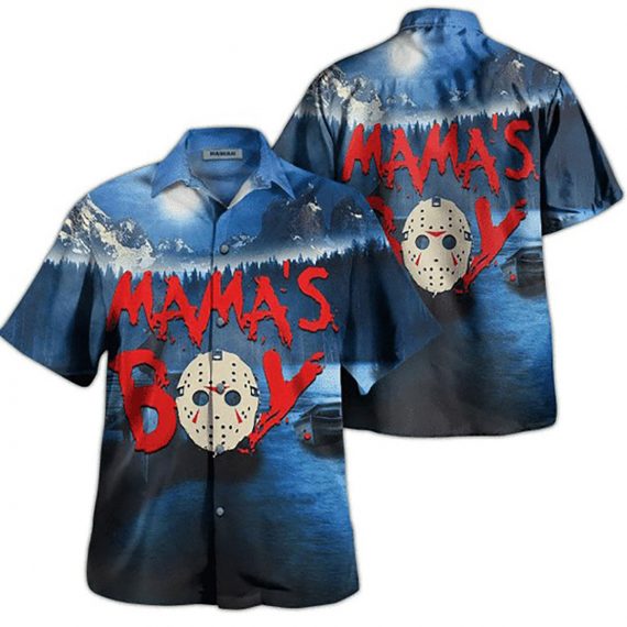 Jason Voorhees Horror Movie Boy Hawaiian Shirt Aloha Beach Holiday Hawaiian Ha25883