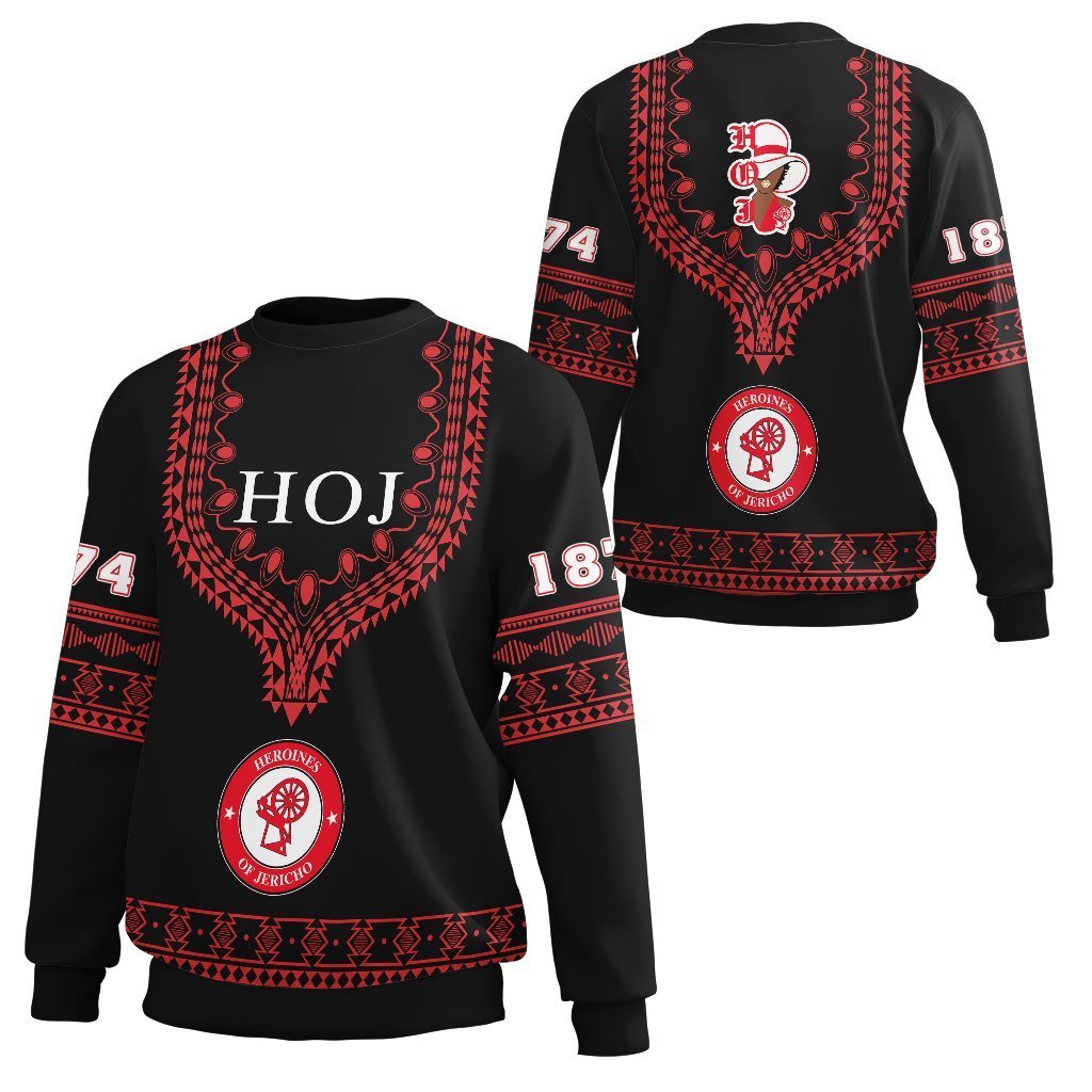 Greek Life Shirt – Heroines Of Jericho Dashiki Sweatshirt – Alva Style