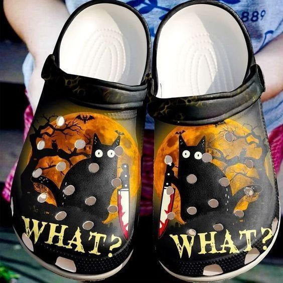 What Black Cat Rubber clog Shoes Comfy Footwear