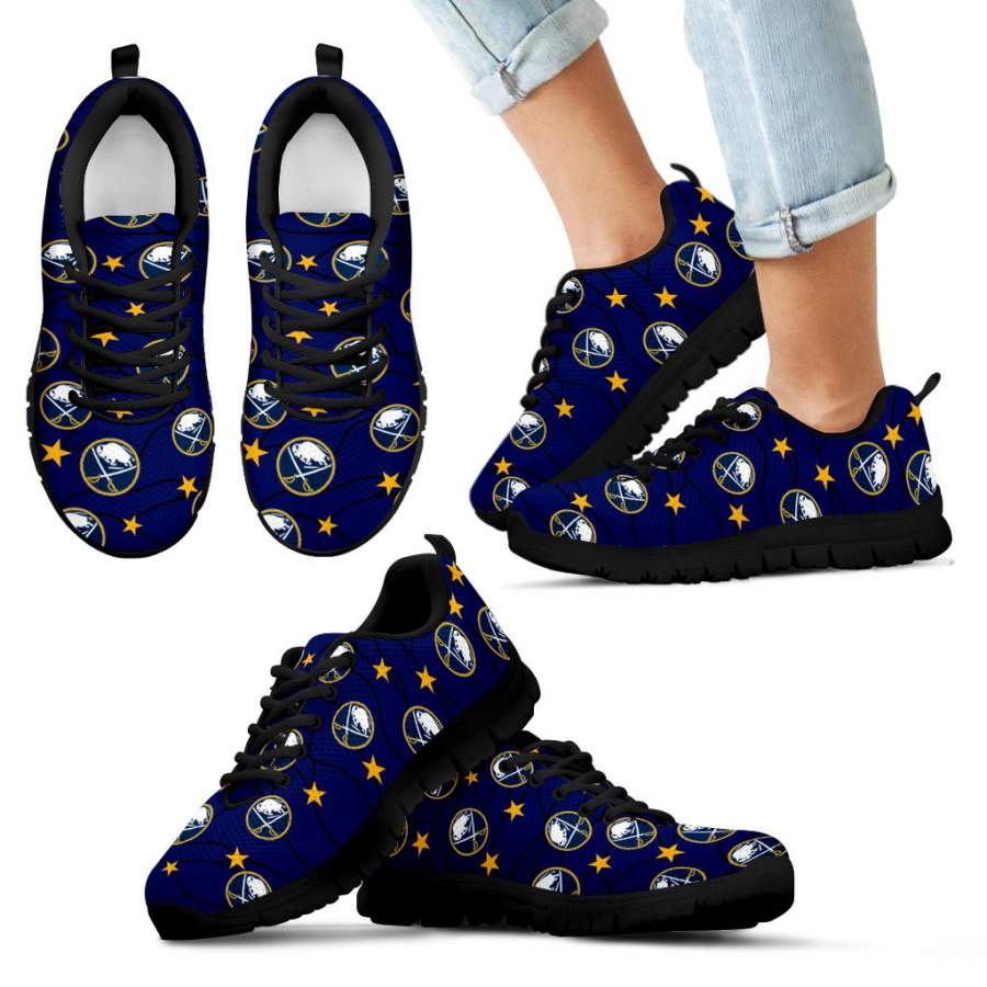 Star Twinkle Night Buffalo Sabres Sneakers