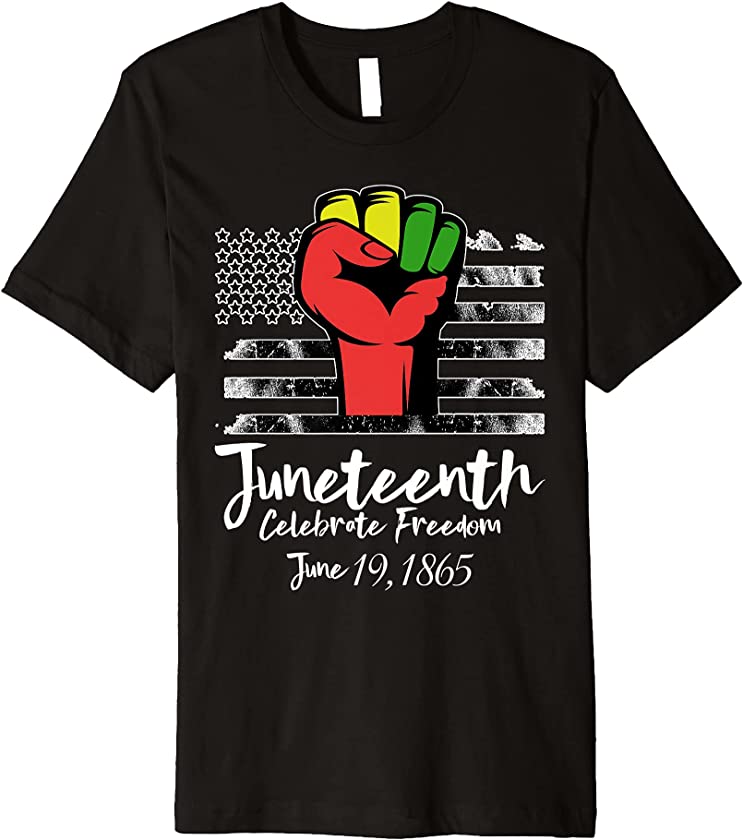 Civil Rights Black Power Fist Juneteenth Premium T-Shirt