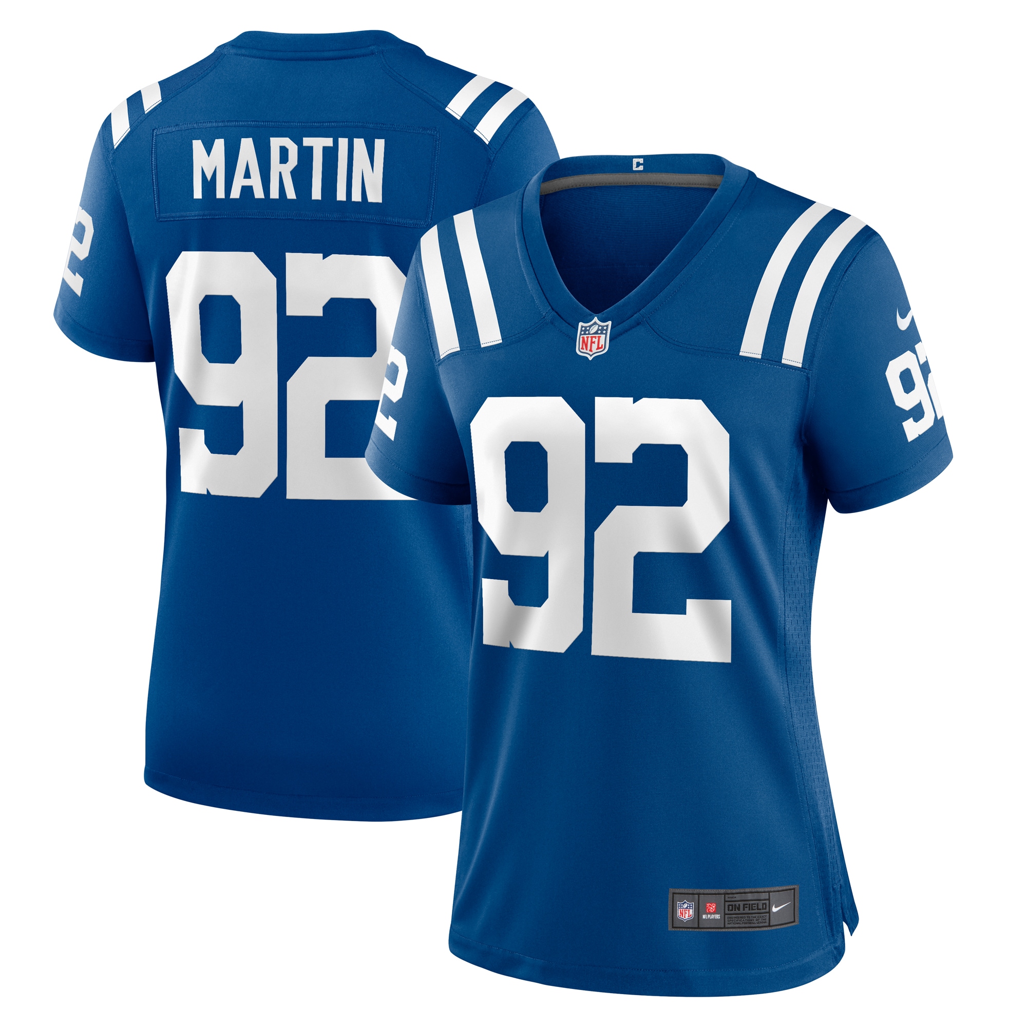 Women’s Indianapolis Colts Jacob Martin  Royal Team Game Jersey