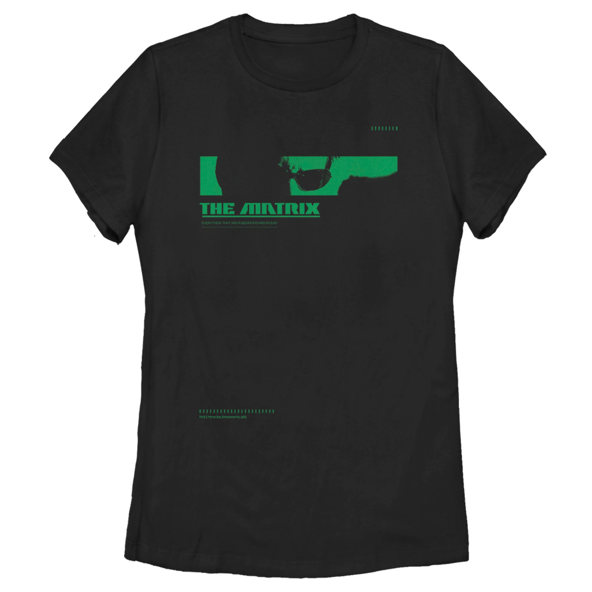 The Matrix Women’S Neo Close Shot  T-Shirt