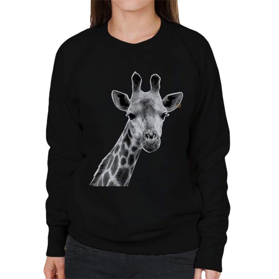 Earring Giraffe Women’s Sweatshirt