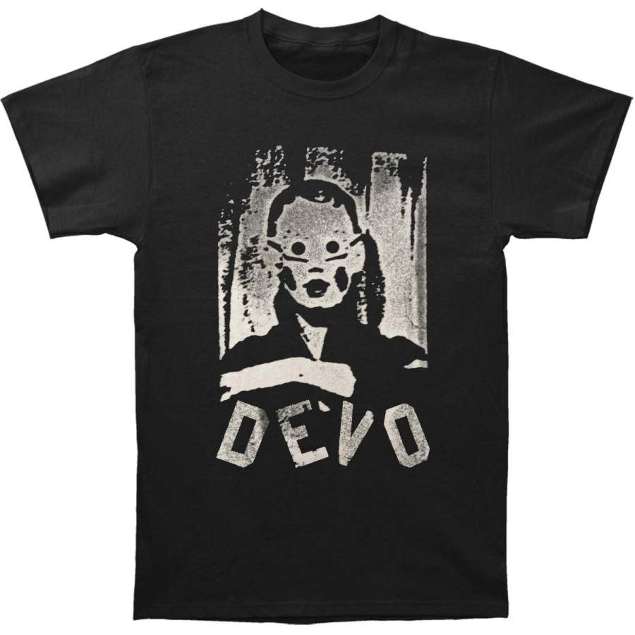 Devo Men’S Vintage Poster T-Shirt Men’S Short Sleeve T-Shirt