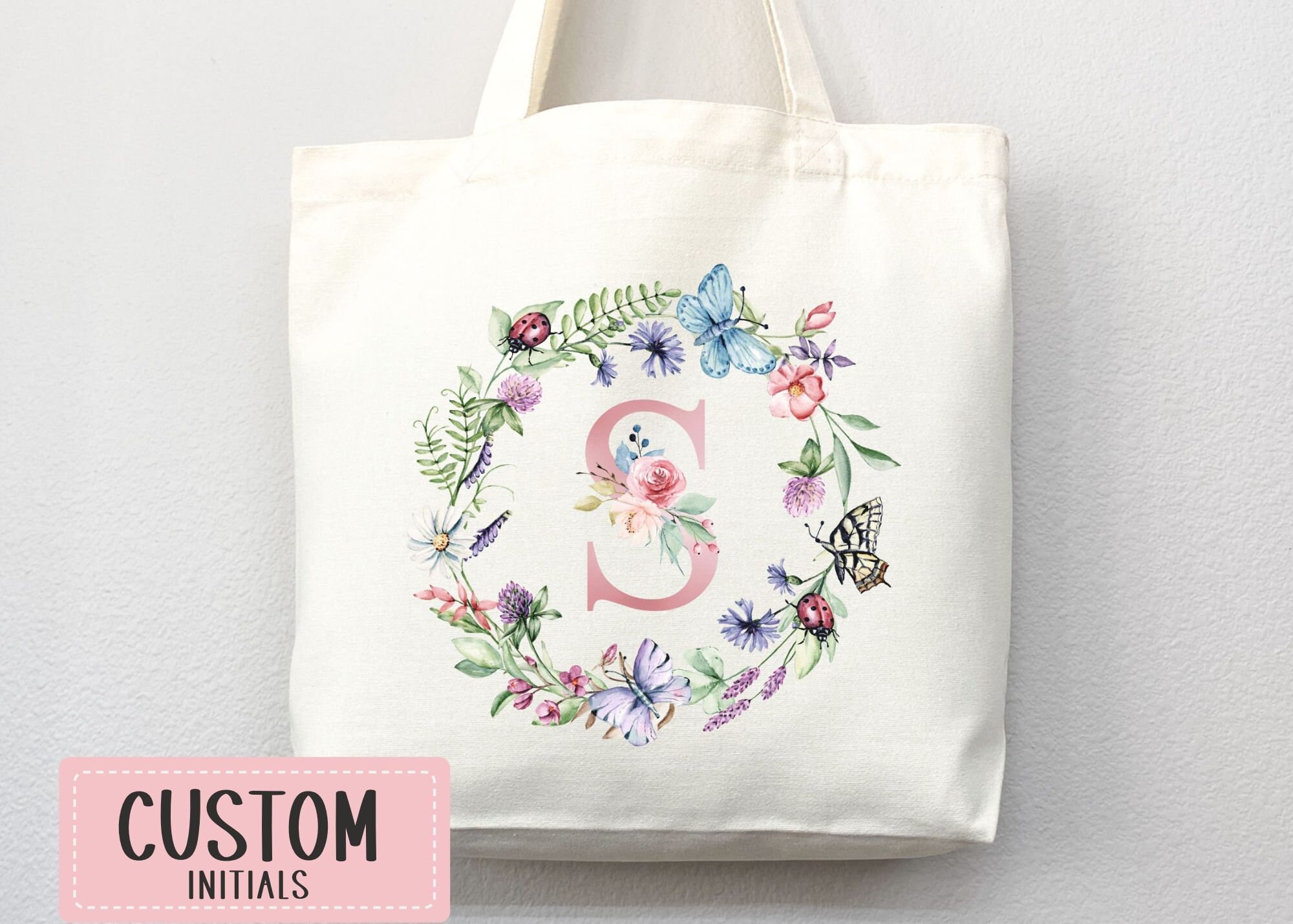 Personalized Tote Bag Bachelorette Gift Bridal Shower Bridal Party Bag Wedding Tote Bag Bridesmaid Gift Personalized Canvas Bag Gift for Mom