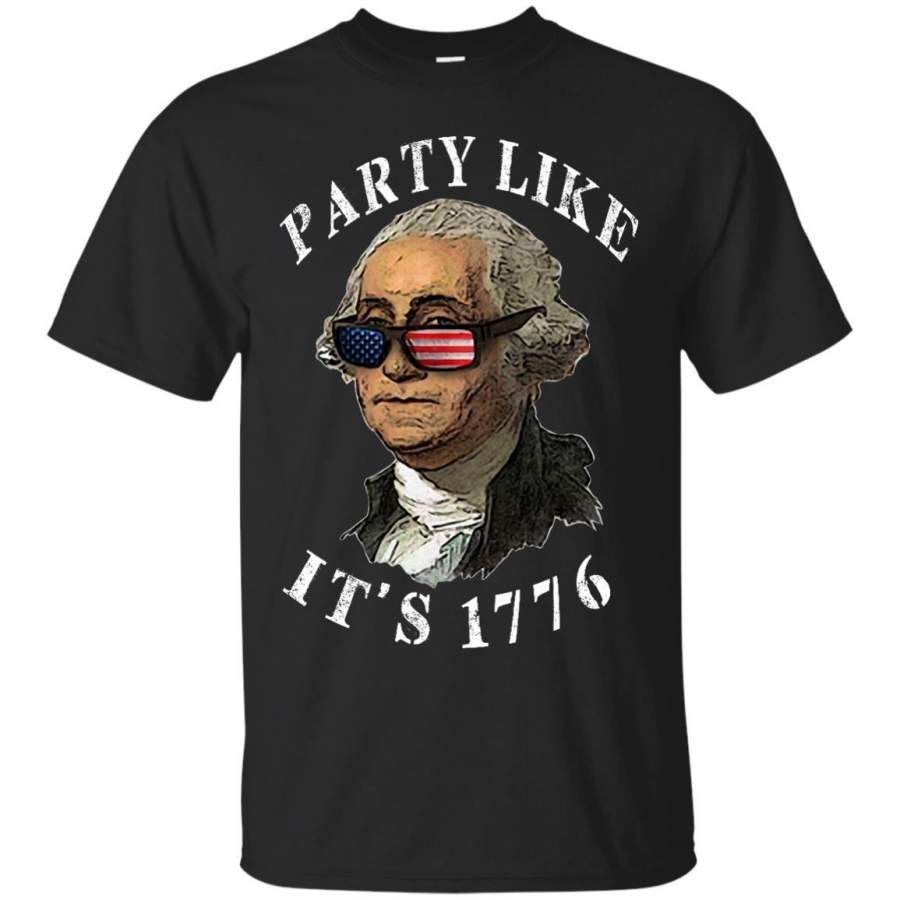 AGR Patriotic Independence Day Tshirts Party Like 1776 Hoodies Sweatshirts