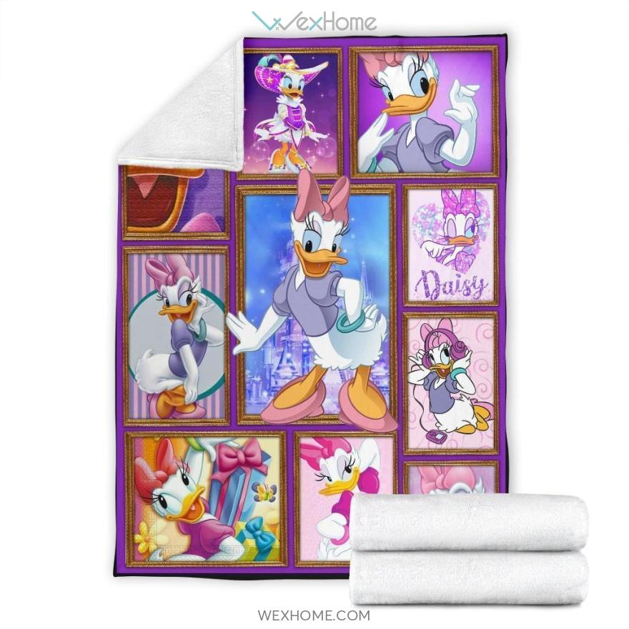 Daisy Duck Cartoon Premium Blanket Collection W1124