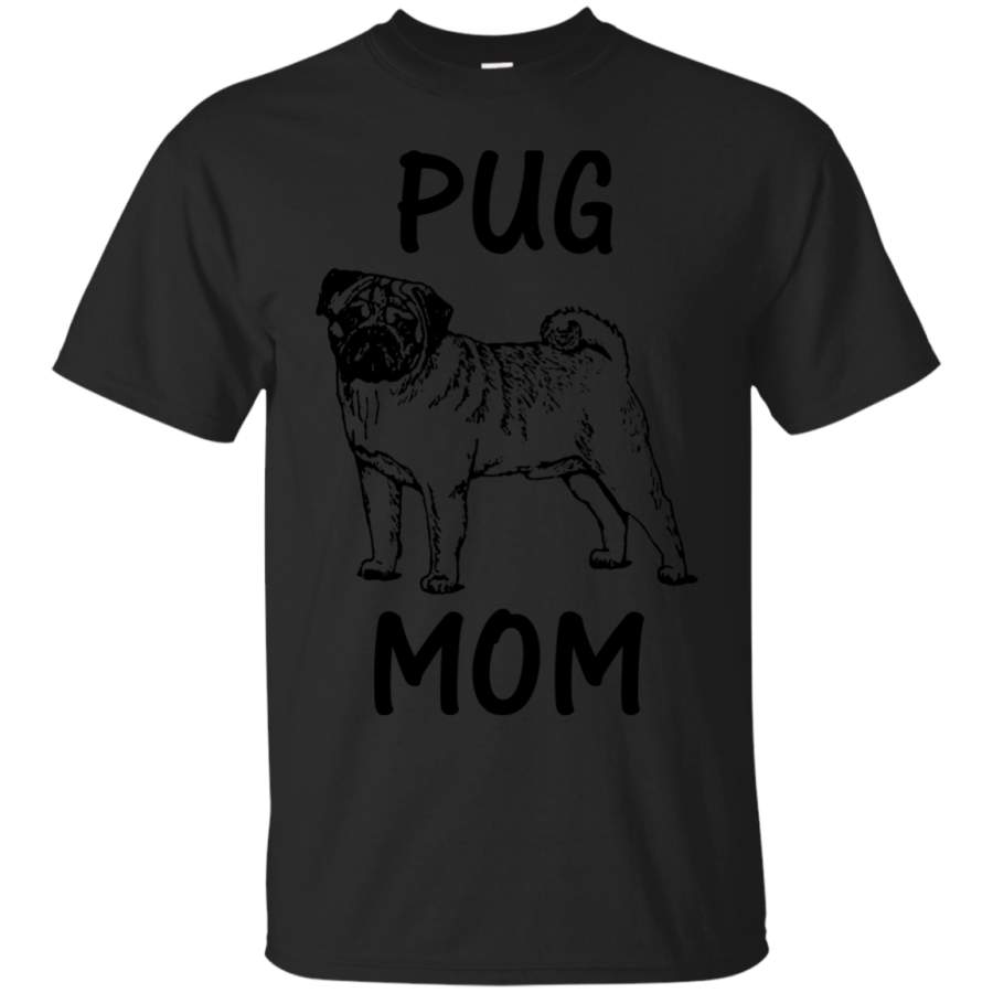 Mom – Pug mom dog mommas shirt puppy T Shirt & Hoodie