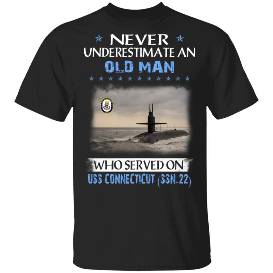 USS Connecticut SSN-22 Veterans Day Christmas Gift T-Shirt